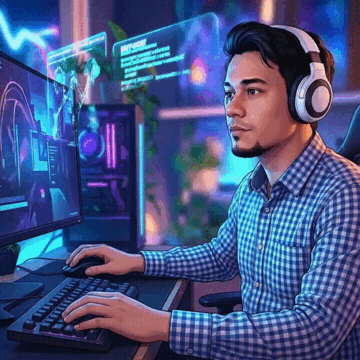 Animated illustration